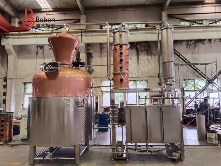 3000L Kupfer-Brandy-Destillierapparat