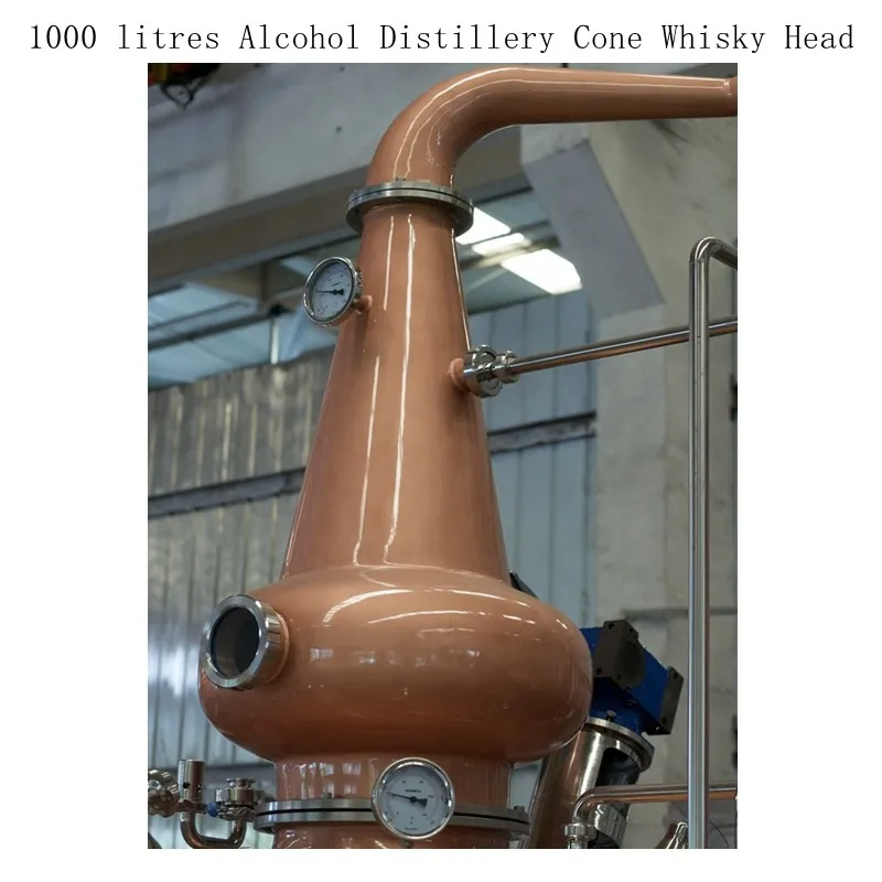 500L Whisky Still Pot Still Gin Basket Rectifier Steam Jacketed